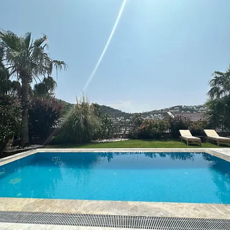 Falcon With Swimming Pool And Great Views In Yalikavak ヴィラ ボドルム